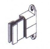 Klemmhalter verstellbar, grau