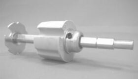 Teleskop-Walzenzapfen für Nutwelle, 60 mm